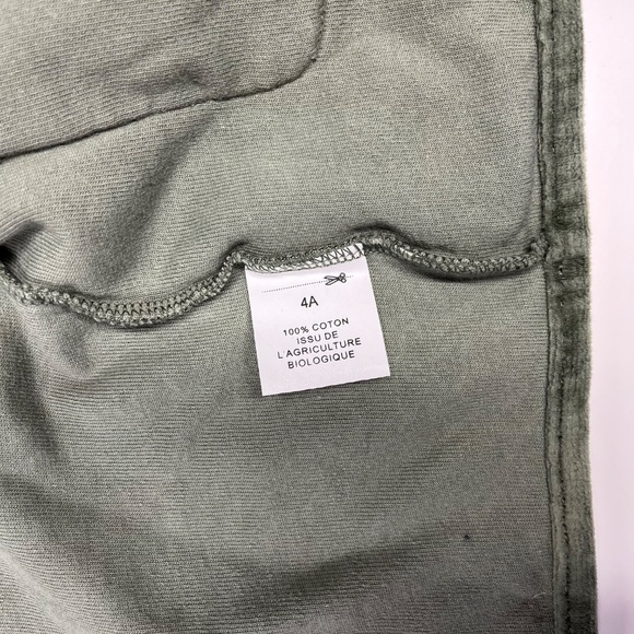 Poudre Organic Velour Jacket Size 4T EUC - Picture 3 of 3